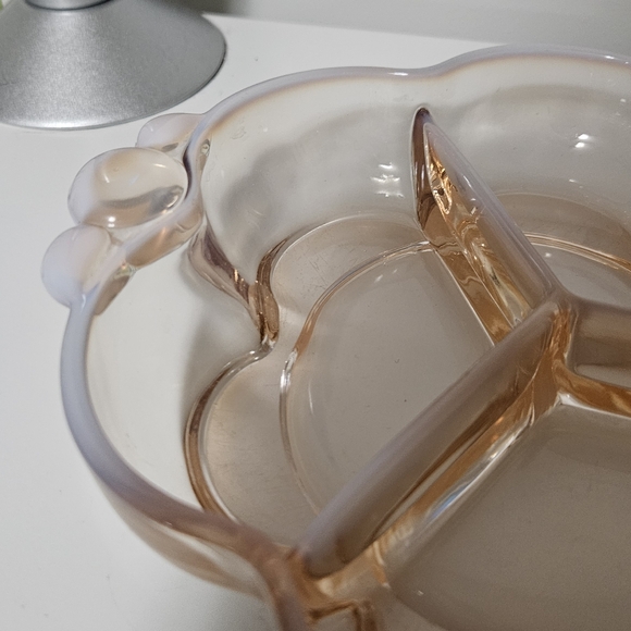 Duncan Miller Canterbury Pink Glass Dish - Picture 3 of 7